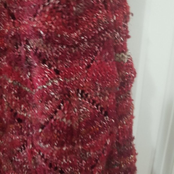 Kensie Burgundy Sweater Dress - Picture 6 of 6